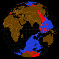 Antipodes map - See the other side of the world